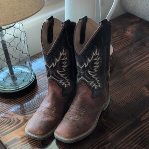 Cody James Ryder Western Boots - Square toe, Boys Size 3